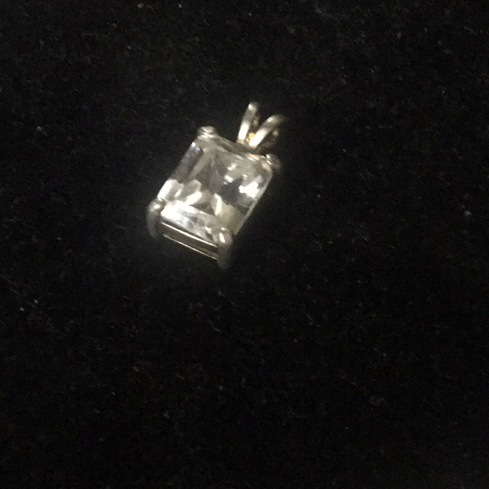 925 zirconia charm